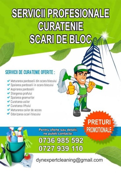 Dyn Expert Cleaning - Curatenie scari de bloc